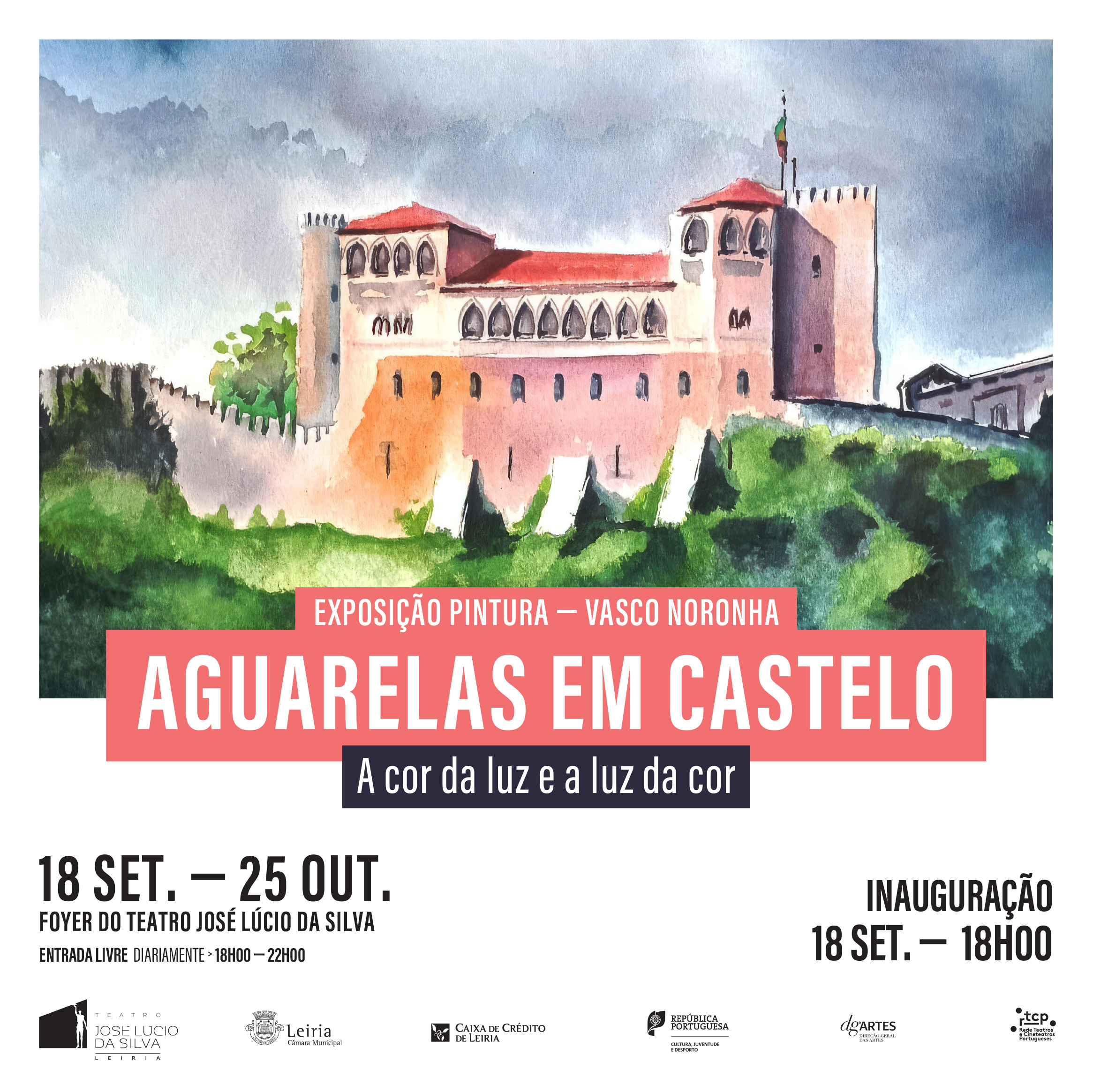 Exposição: Aguarelas em Castelo - A cor da luz e a luz da cor