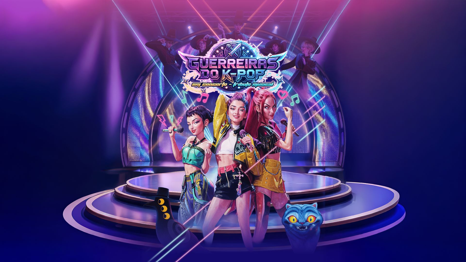 GUERREIRAS DO K-POP | TRIBUTO MUSICAL - MUSICAL